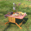 Folding Picnic Table and Basket in One - Mikel Customs